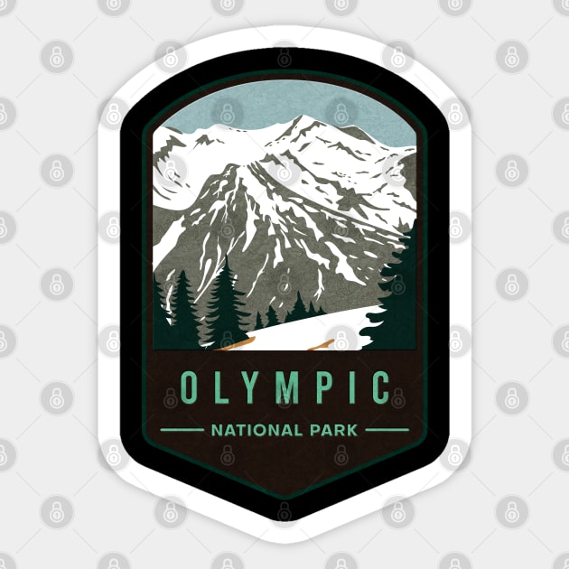 Olympic National Park Sticker by JordanHolmes